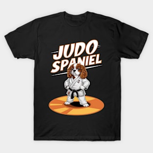 Judo Spaniel: A Karate Dog Champion Design T-Shirt